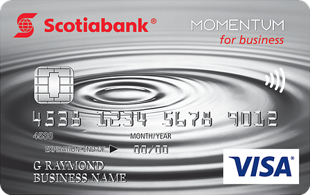Scotia Momentum® for business Visa* Card