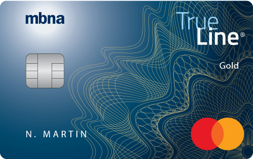 mbna true line gold