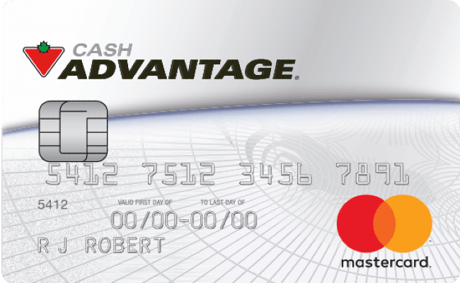 canadian tire cash advantage mastercard