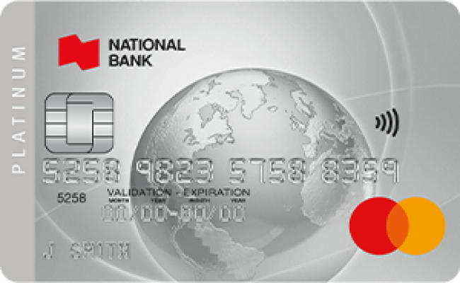 National Bank Platinum Mastercard®