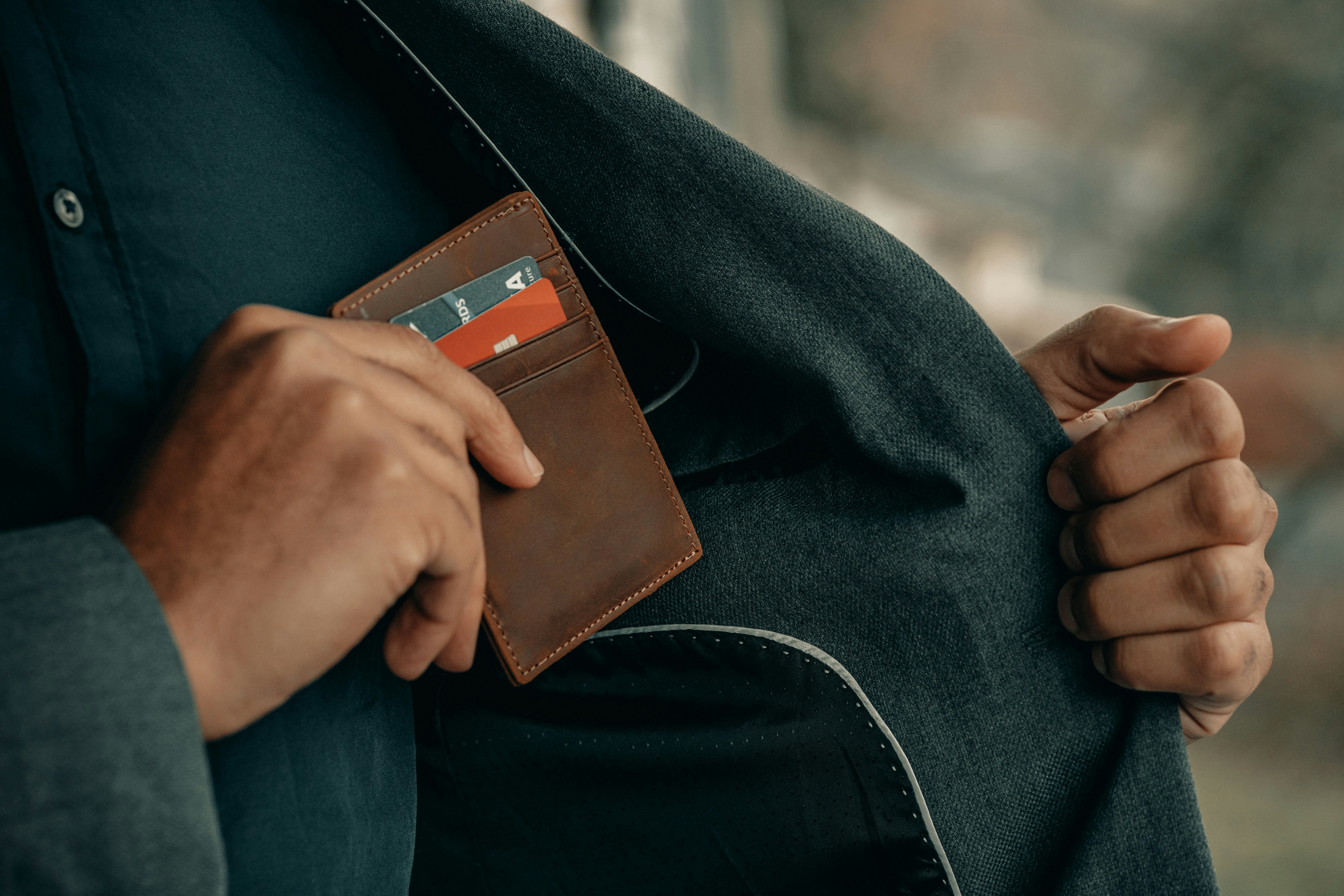 pocketing cards
