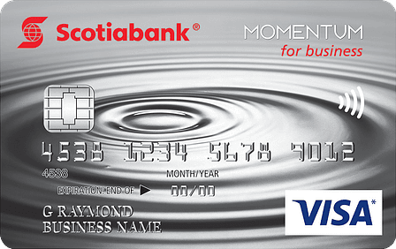 Scotia Momentum® for business Visa* Card