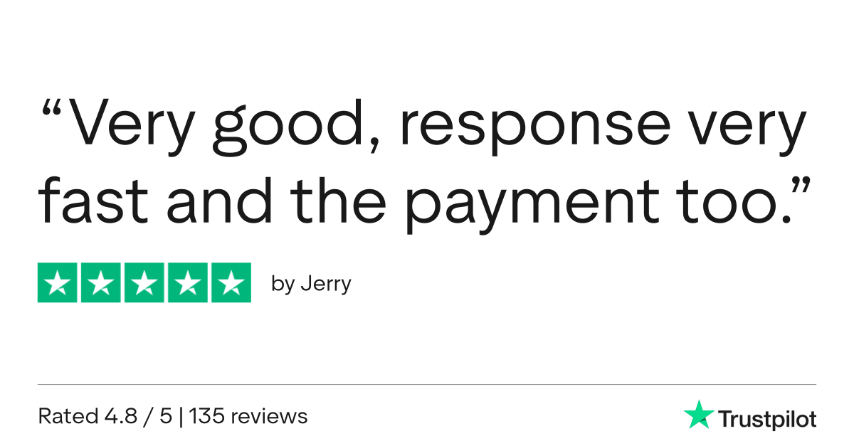 Trustpilot review 8