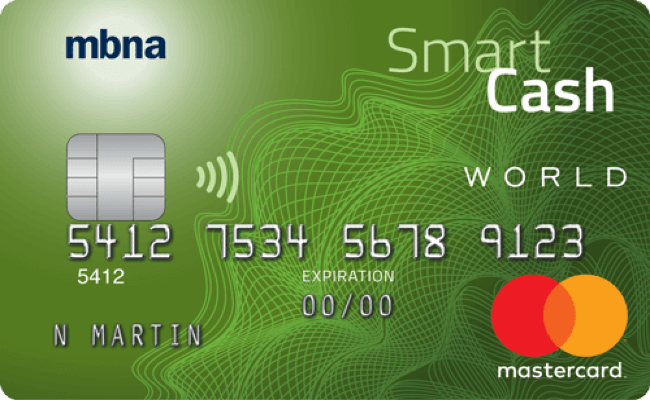 MBNA Smart Cash® World Mastercard® (QC)