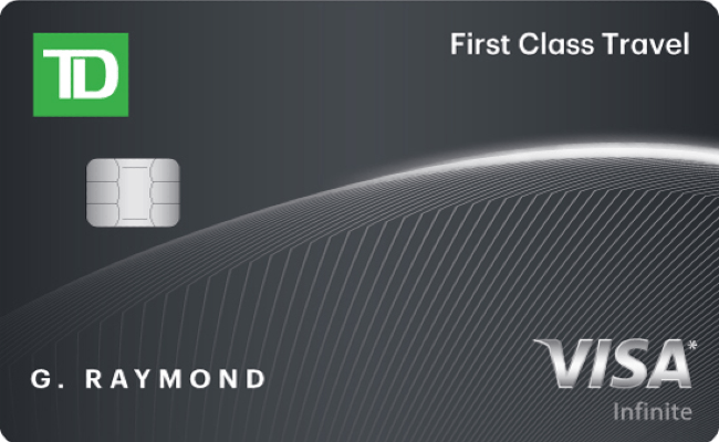 TD First Class TravelĀ® Visa Infinite* Card