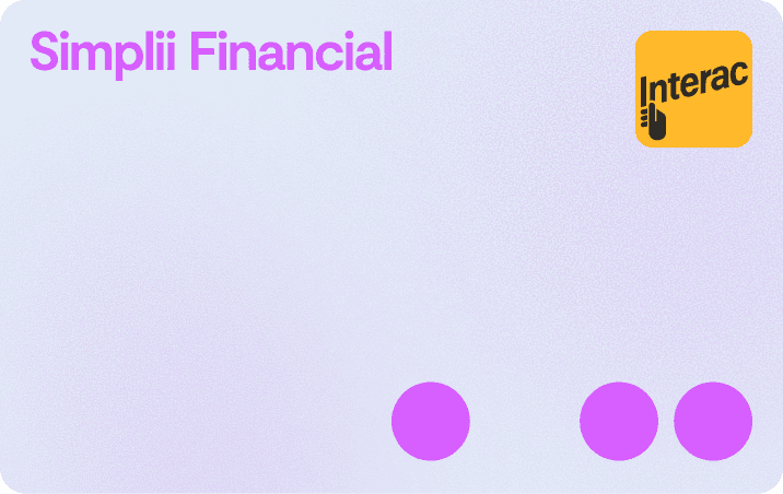 Simplii Financial™ No Fee Chequing Account